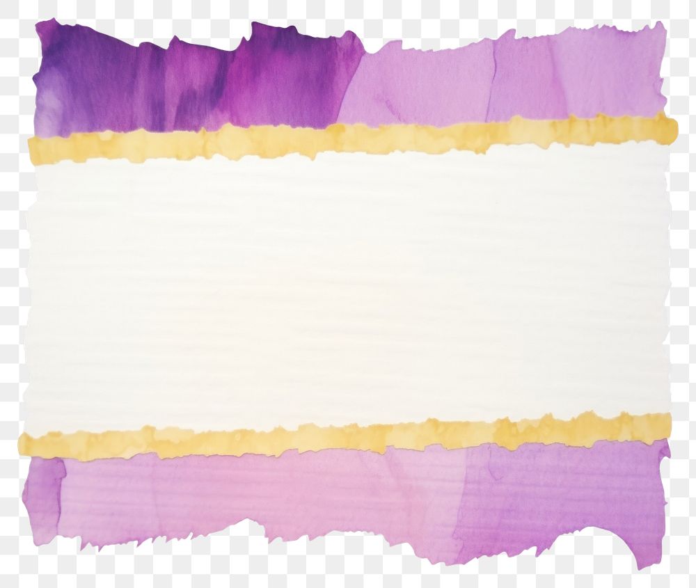 PNG  Purple rainbow ripped paper diaper.