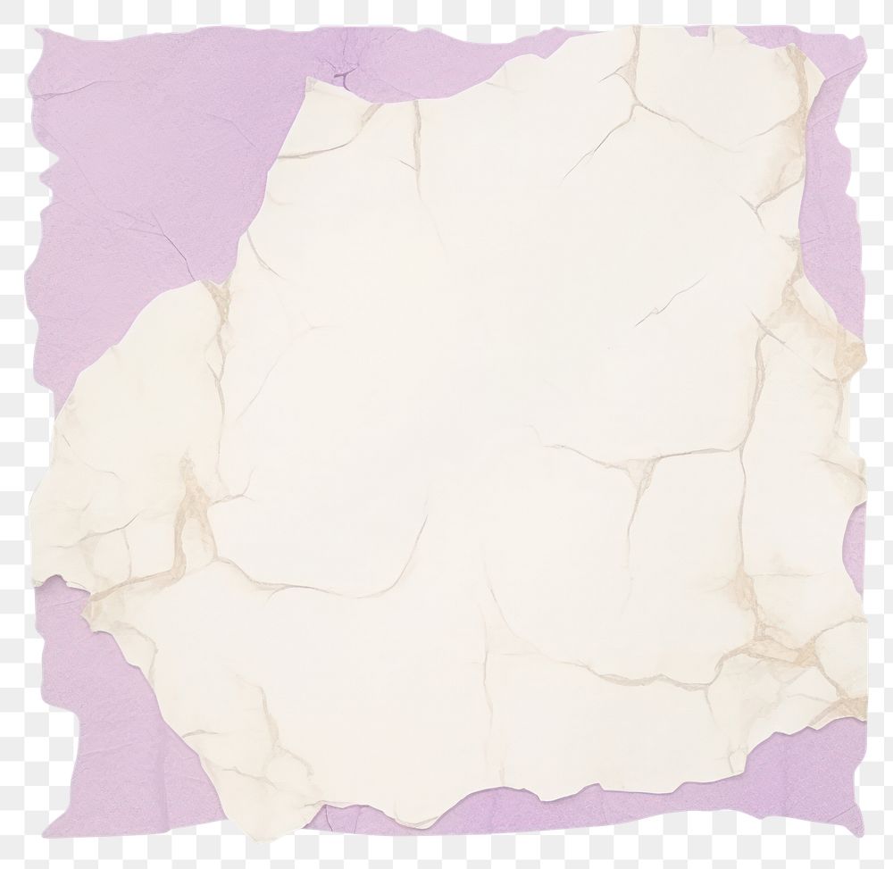 PNG  Purple white marble ripped paper diaper home decor.