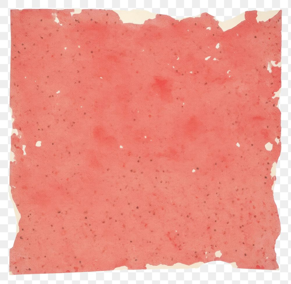 PNG  Red terrazzo ripped paper blackboard painting mineral.