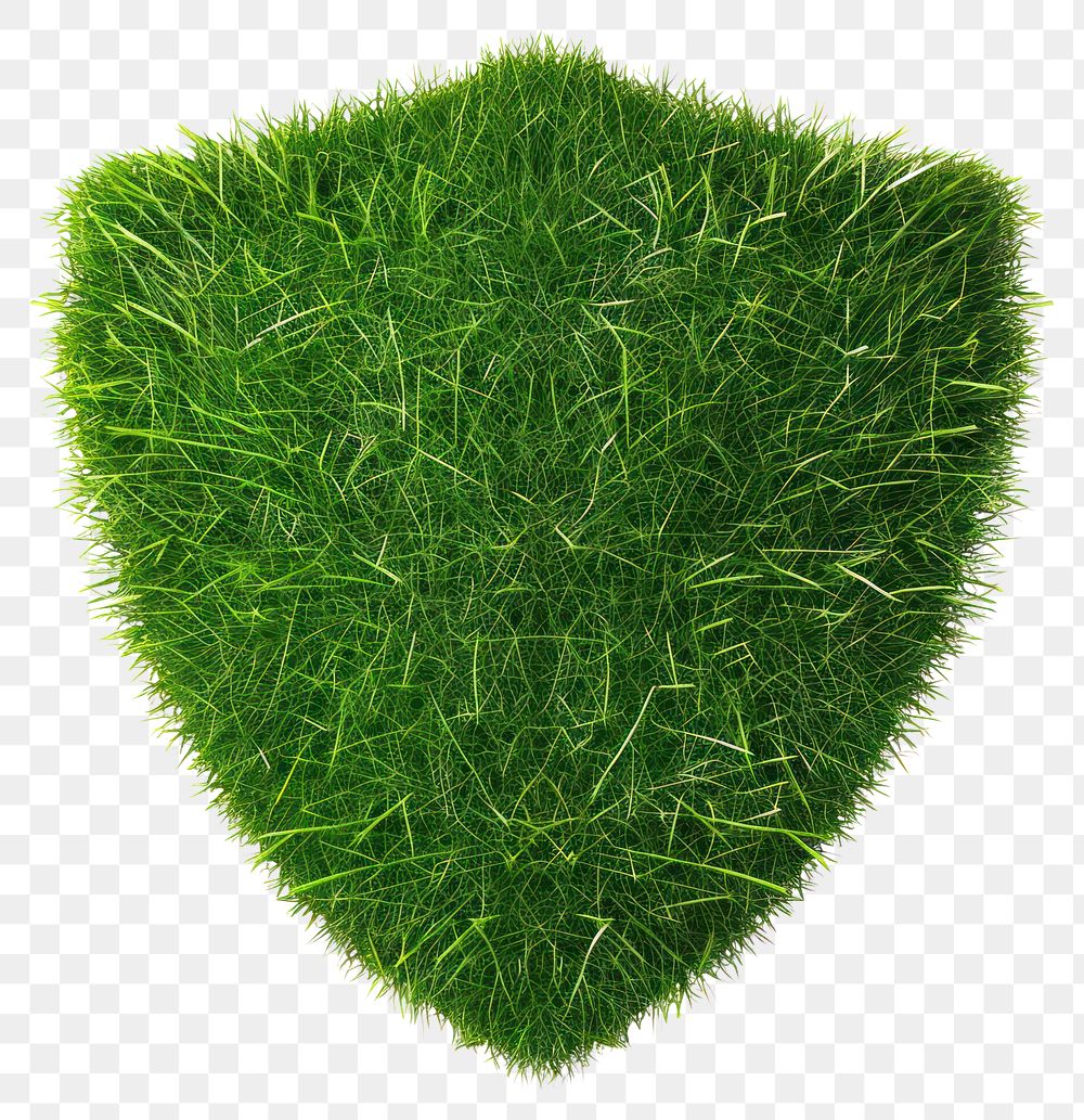 PNG Shield shape lawn grass blackboard plant.