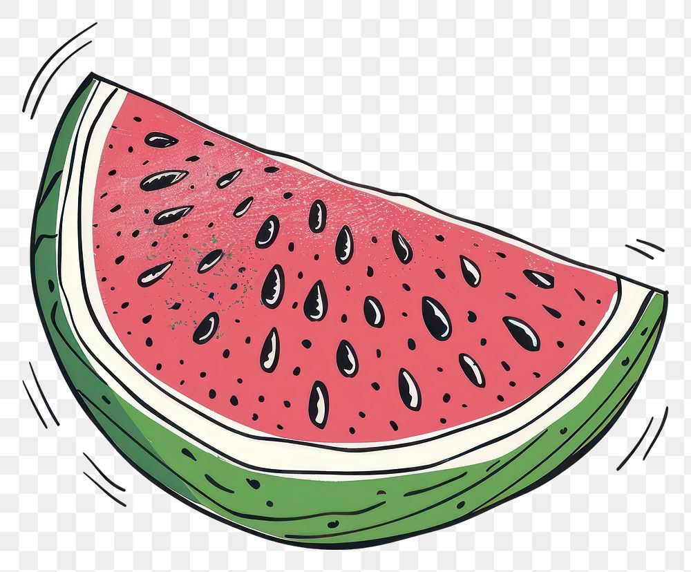 PNG Watermelon produce diaper fruit