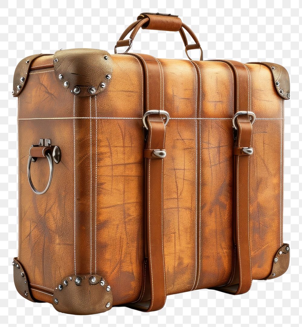 PNG Luggage suitcase handbag white background.