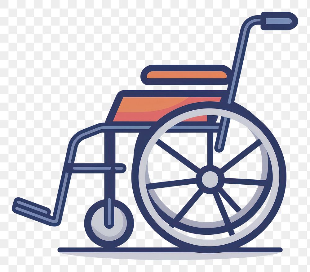 PNG Disabled wheelchair icon logo white background parasports.