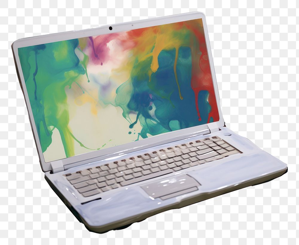 PNG Computer laptop white background portability.