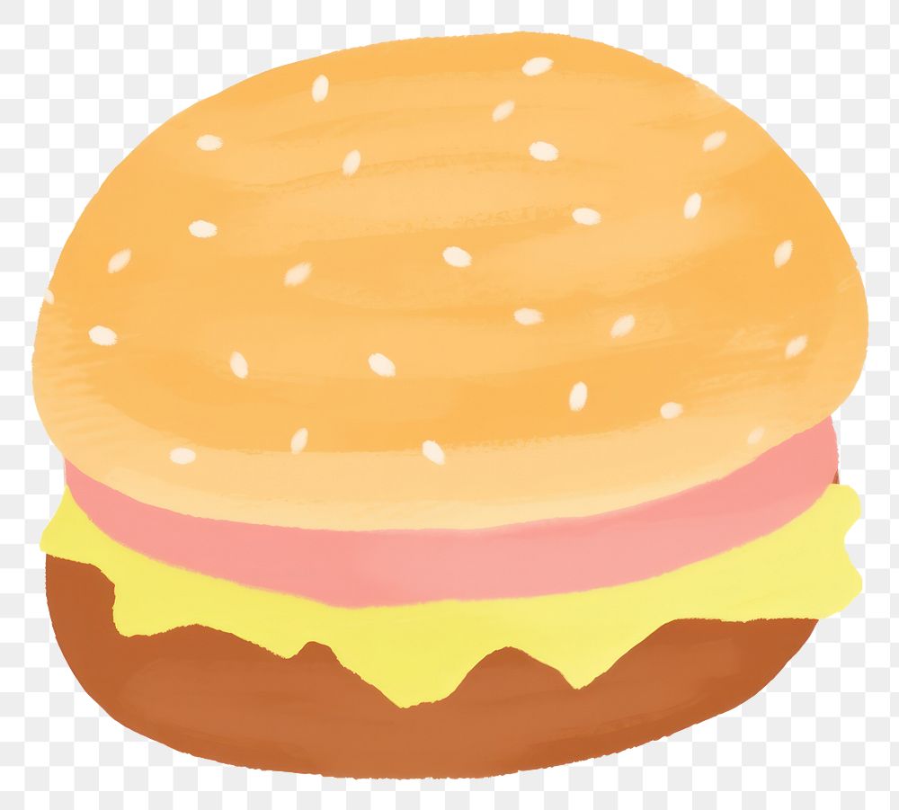 PNG Burger dessert food hamburger.