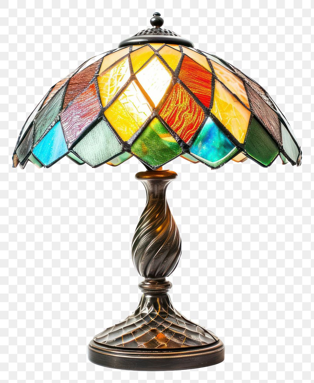 PNG Table lamp lampshade white background electricity.