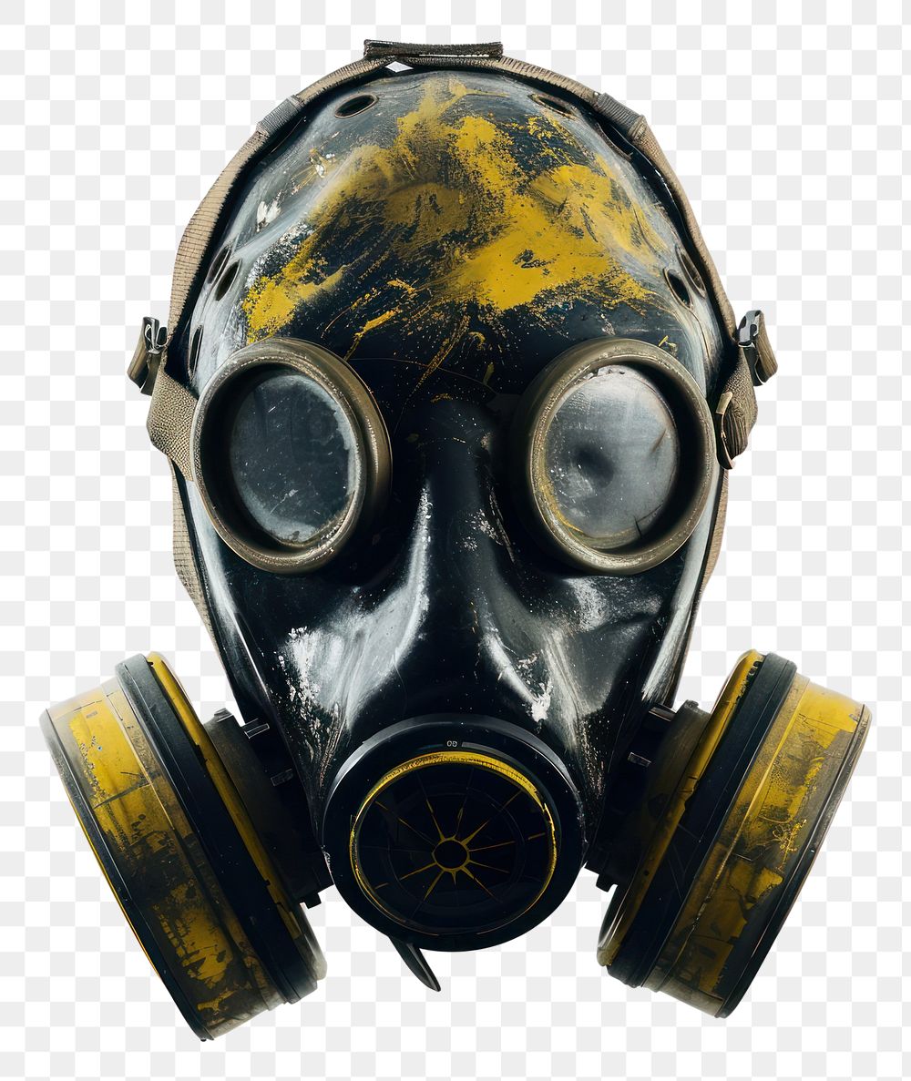 PNG Radioactive mask protection headgear disguise