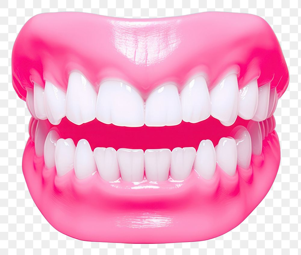 PNG Teeth red happiness dentistry