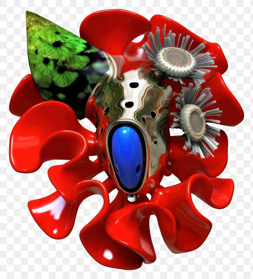PNG  A plastic flower biology abstract from made of different types of texture accessories accessory gemstone.