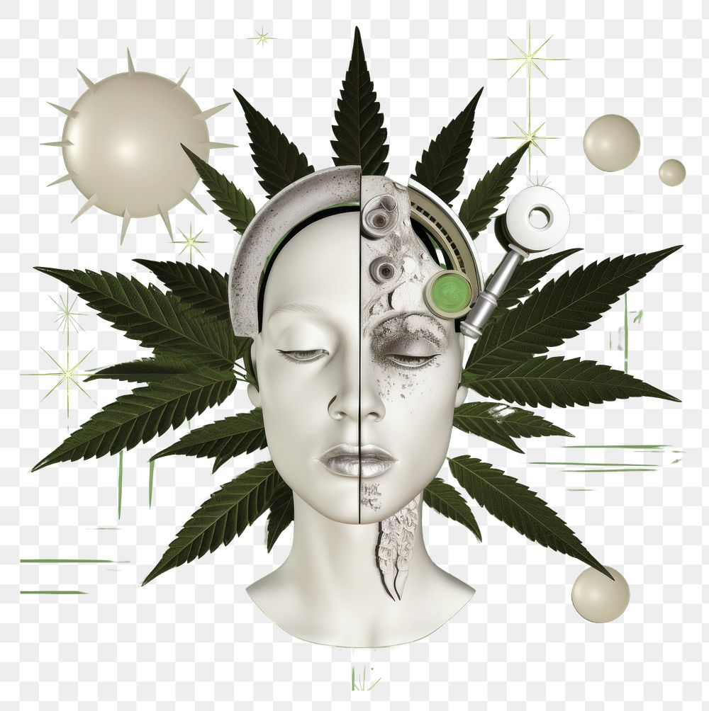 PNG Cannabis business graphics balloon person