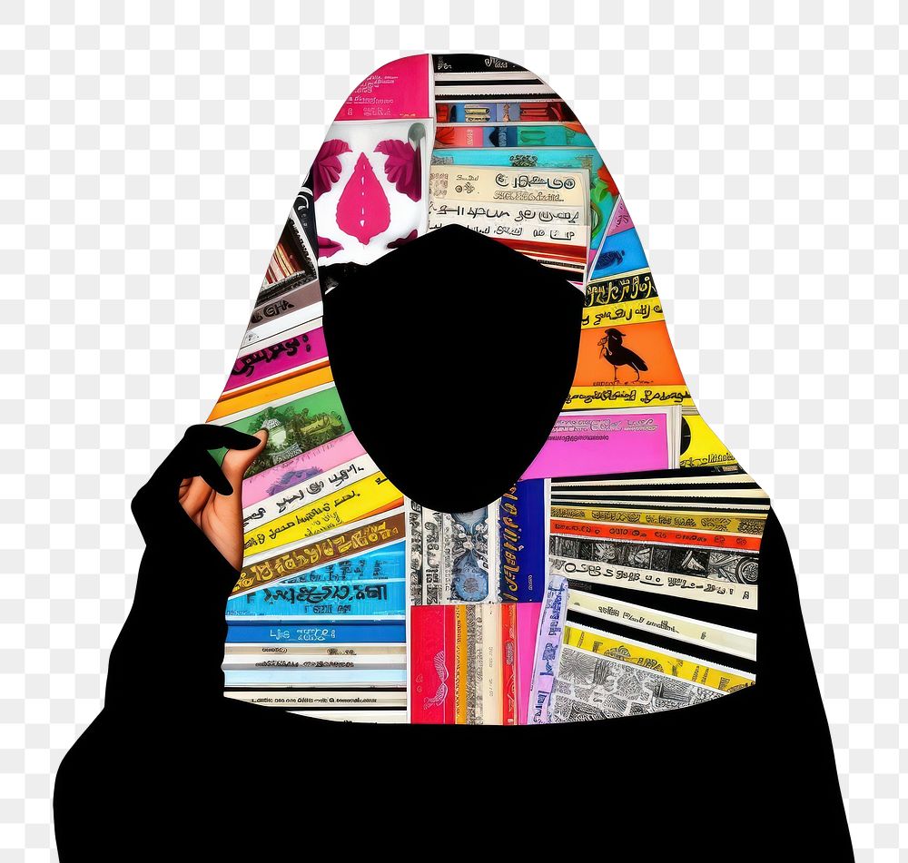 PNG Pop muslim traditional art collage represent of muslim culture advertisement clothing brochure.