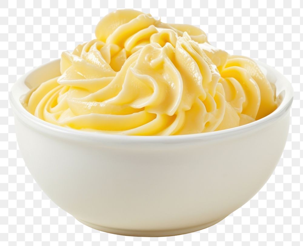 PNG  Curly butter roll mayonnaise dessert cream.