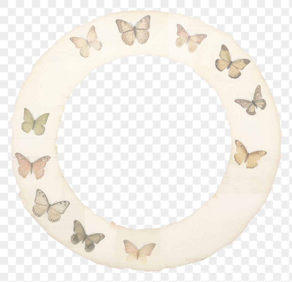 PNG Butterflies white background butterfly dishware
