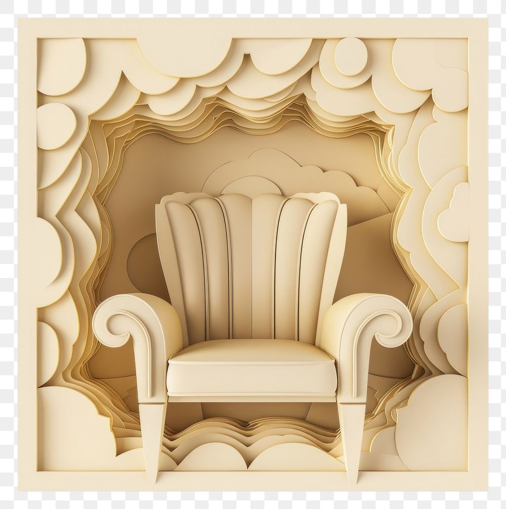 PNG Armchair backgrounds furniture art.