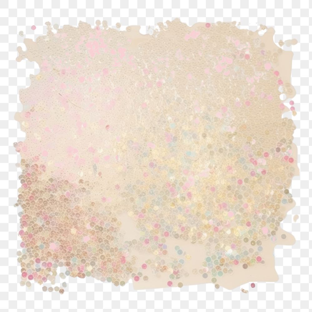 PNG Aesthetic glitter sparkle ripped paper backgrounds confetti white background.