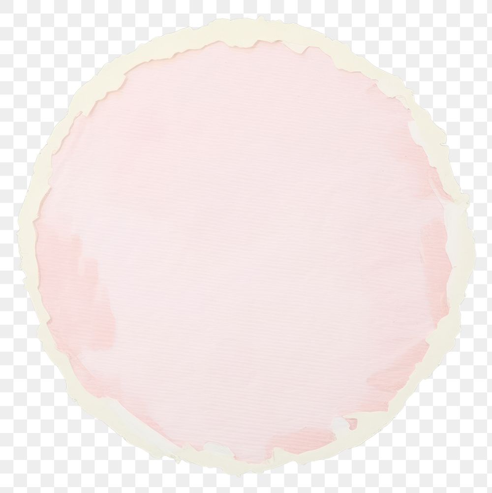 PNG Aesthetic pastel circle shape ripped paper white background microbiology rectangle.