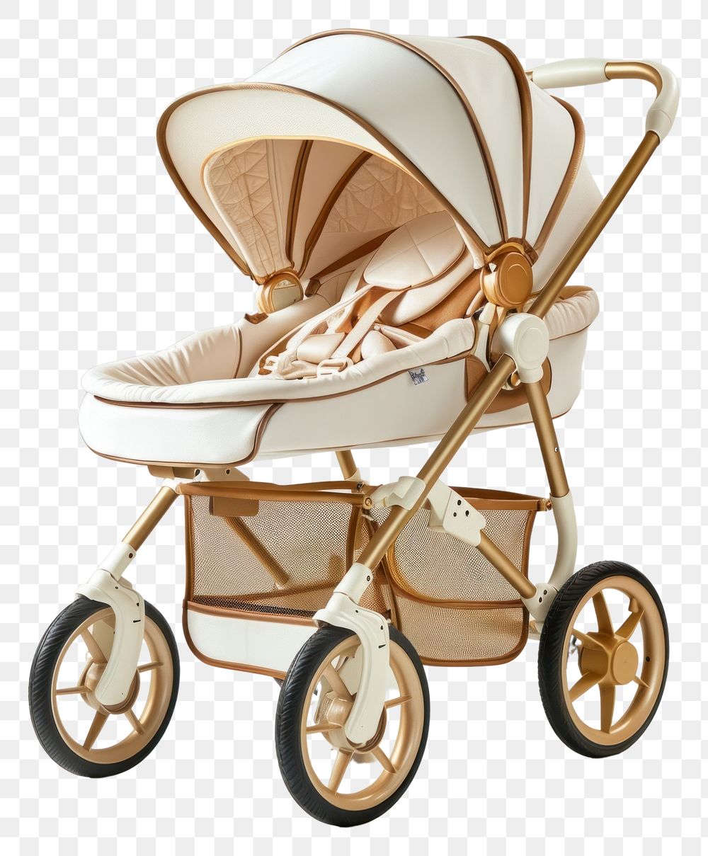 PNG A modern baby stroller vehicle wheel transportation.