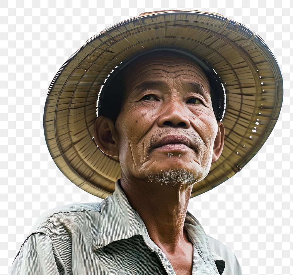 PNG Portait asian farmmer man photo photography clothing.