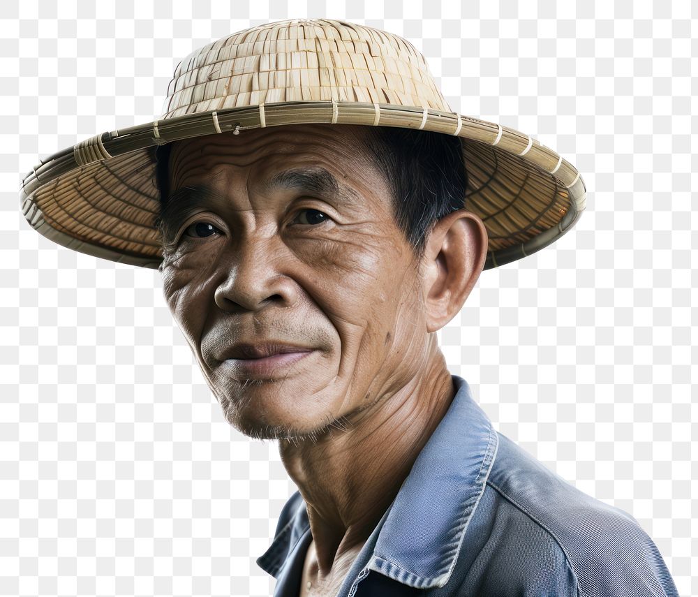 PNG Portait asian farmmer man photo photography clothing.