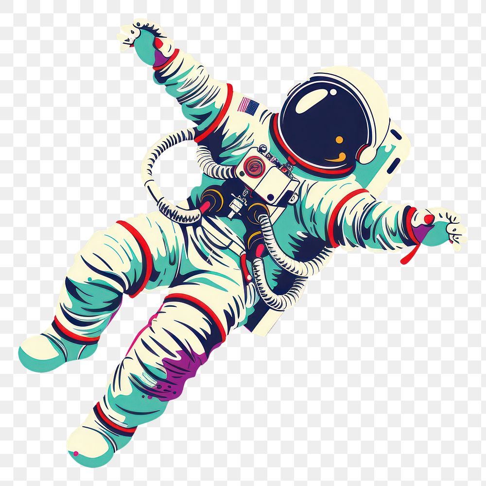 PNG Astronaut spaceguy in out space graphics art astronomy.