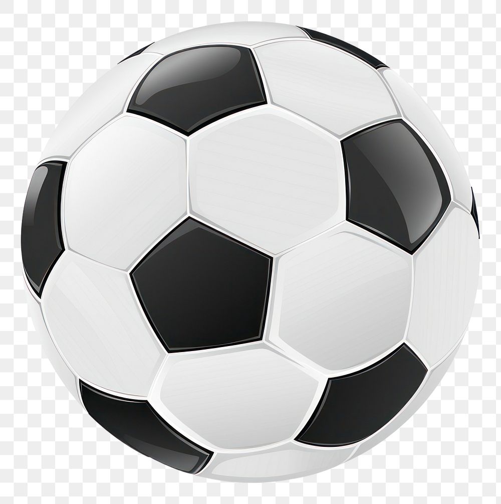 PNG A soccer ball icon football sports black.