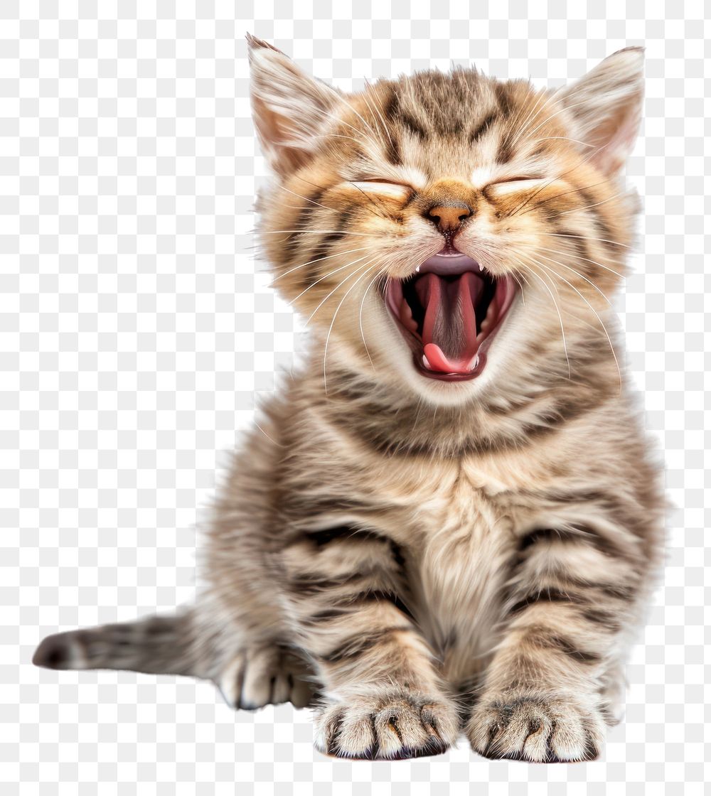 PNG Happy baby scottish fold cat mammal animal kitten.