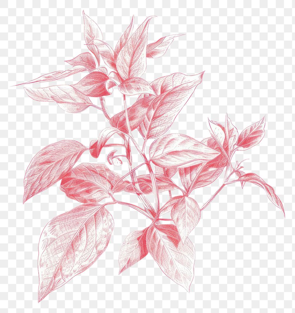 PNG Bouquet drawing sketch plant