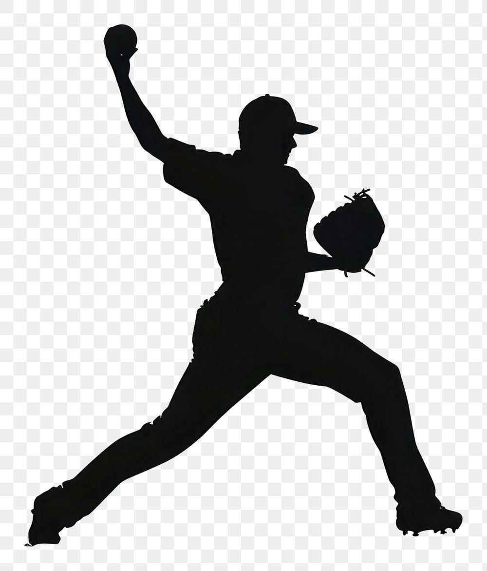 PNG Baseball silhouette clip art accessories accessory clothing