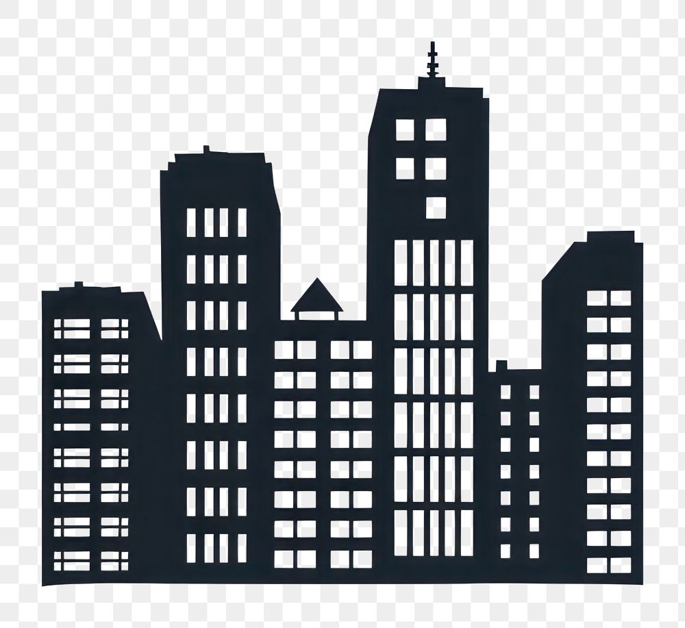 PNG Building icon silhouette clip art architecture metropolis housing.