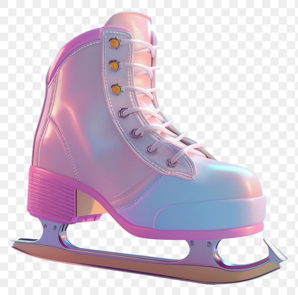 PNG Ice skate boot clothing footwear apparel.