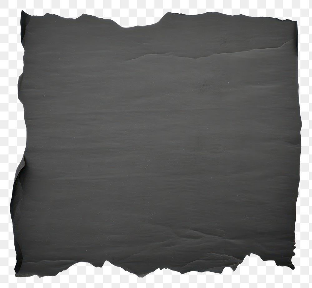 PNG Black ripped paper cushion diaper pillow