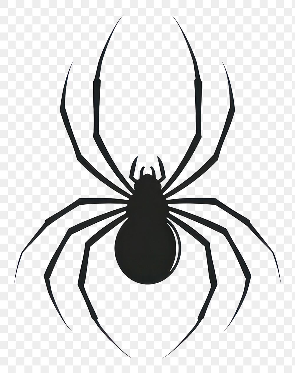PNG Spider icon silhouette clip art spider invertebrate arachnid.