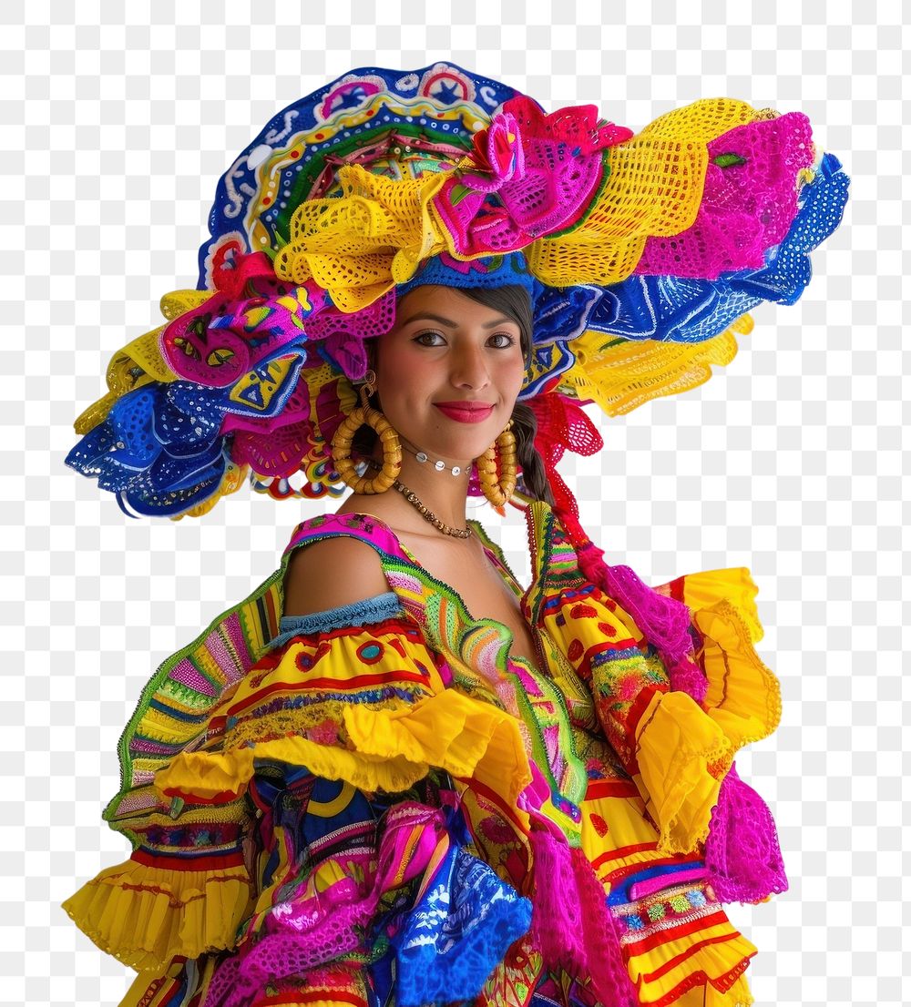 PNG The Latina Colombian woman costume recreation clothing