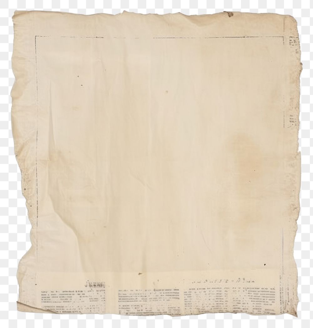 PNG Newspaper ripped paper text linen page