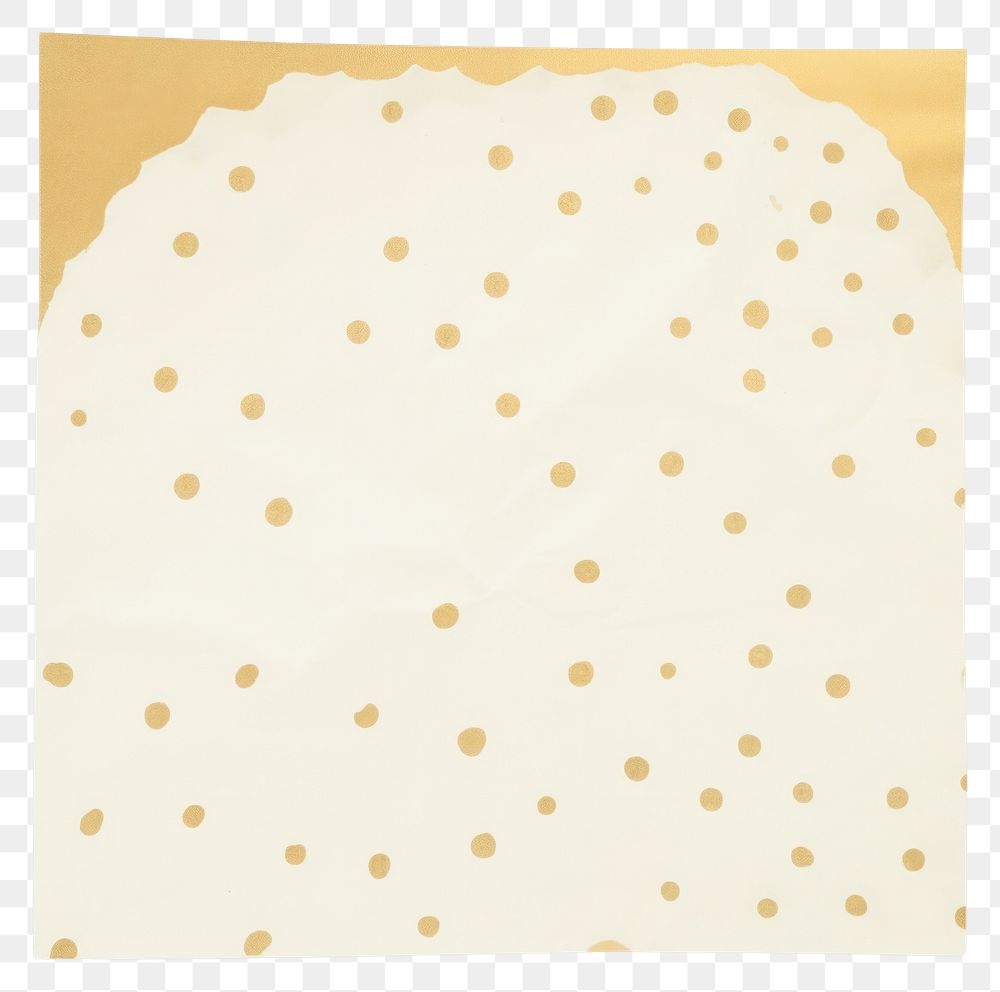 PNG Polka dot ripped paper confetti pattern diaper.