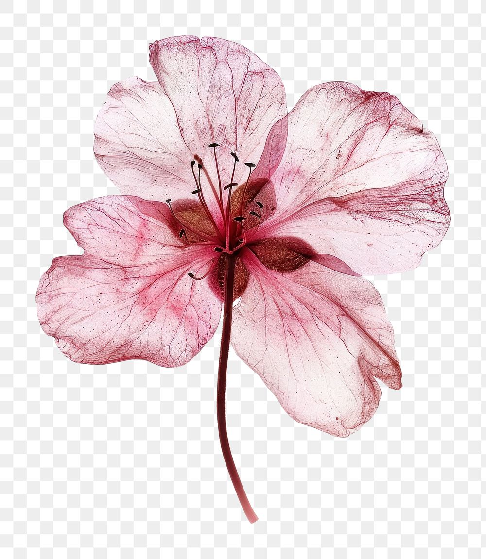 PNG Pink flower geranium blossom anther