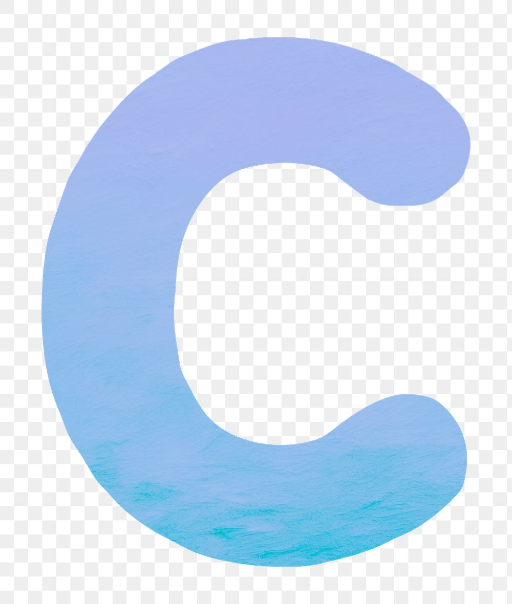 PNG purple letter C alphabet, transparent background