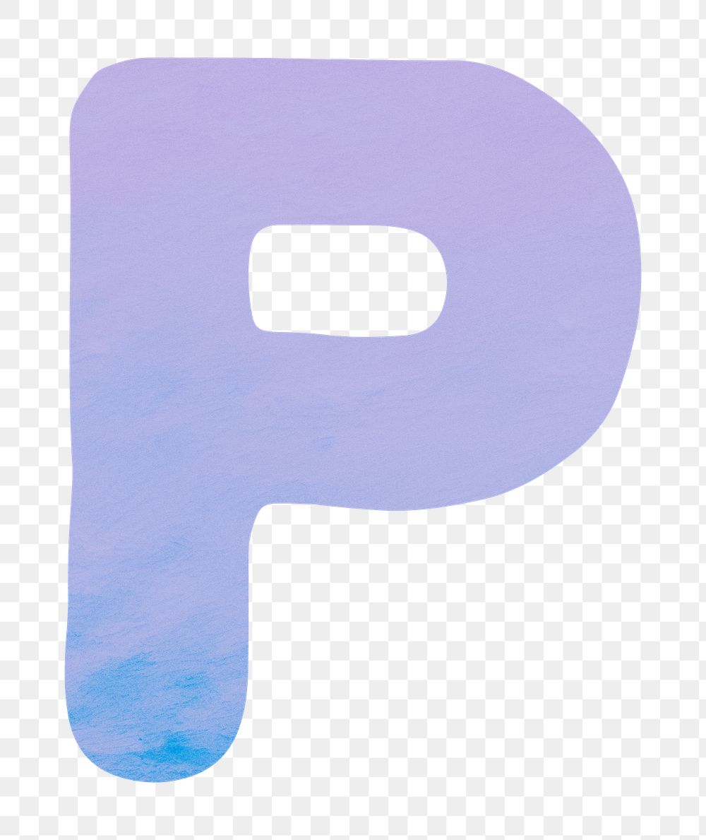 PNG purple letter P alphabet, transparent background