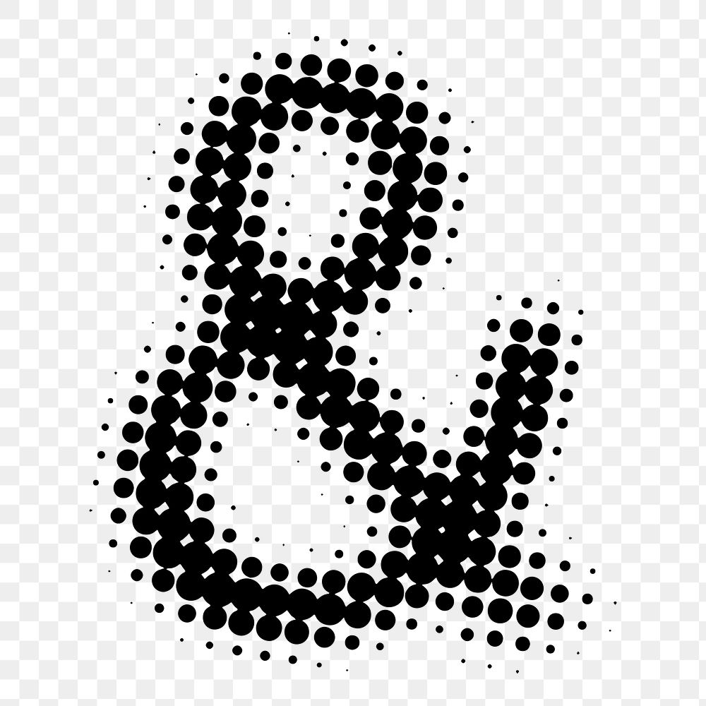 Png cool halftone font symbol premium png rawpixel