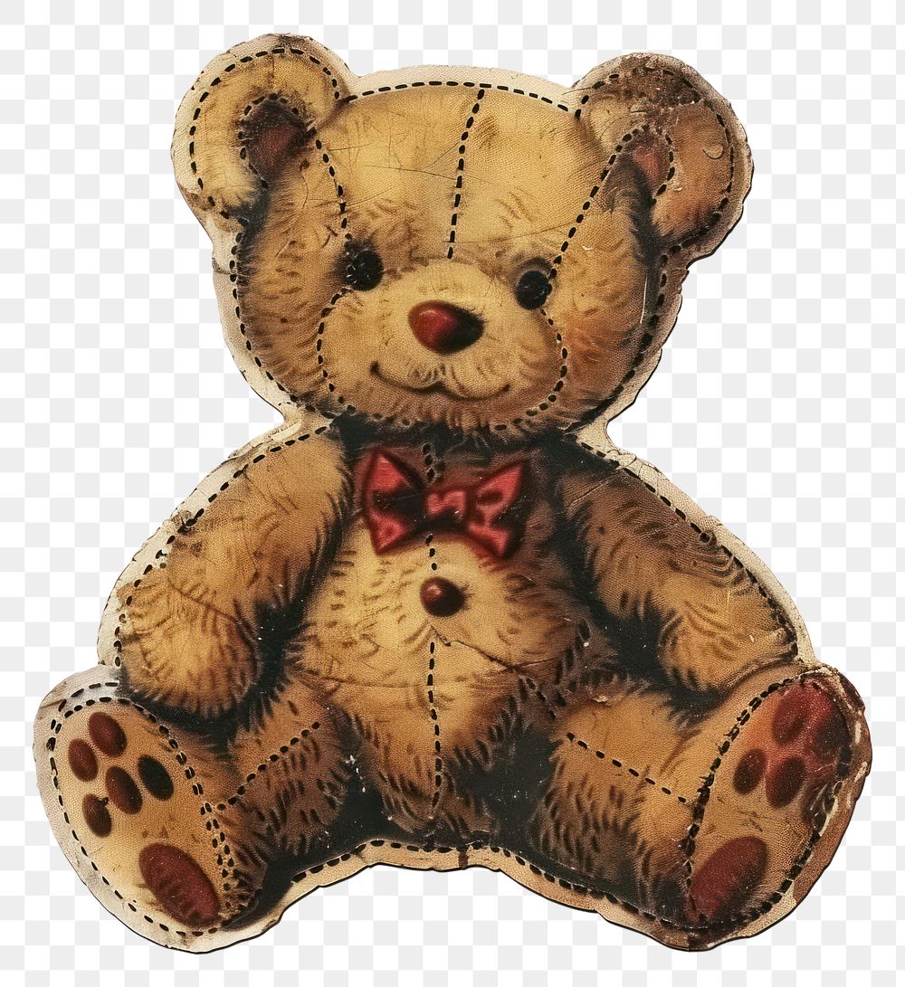 Teddy bear shape ticket toy