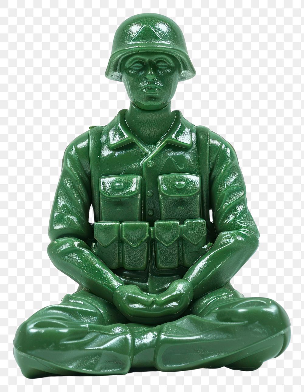 PNG  Plastic toy soldier doing sitting accessories accessory gemstone.