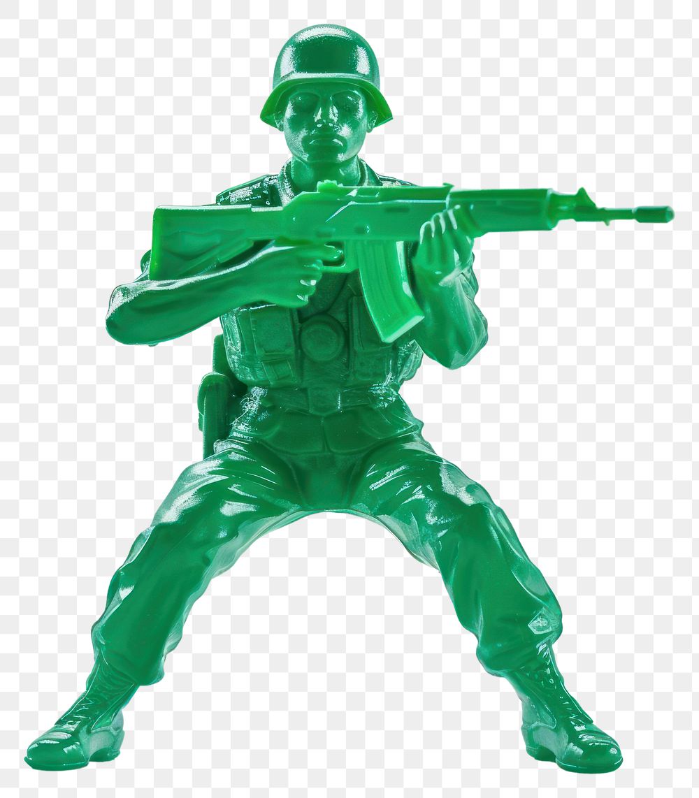 PNG  Plastic toy soldier doing playing weaponry person adult.