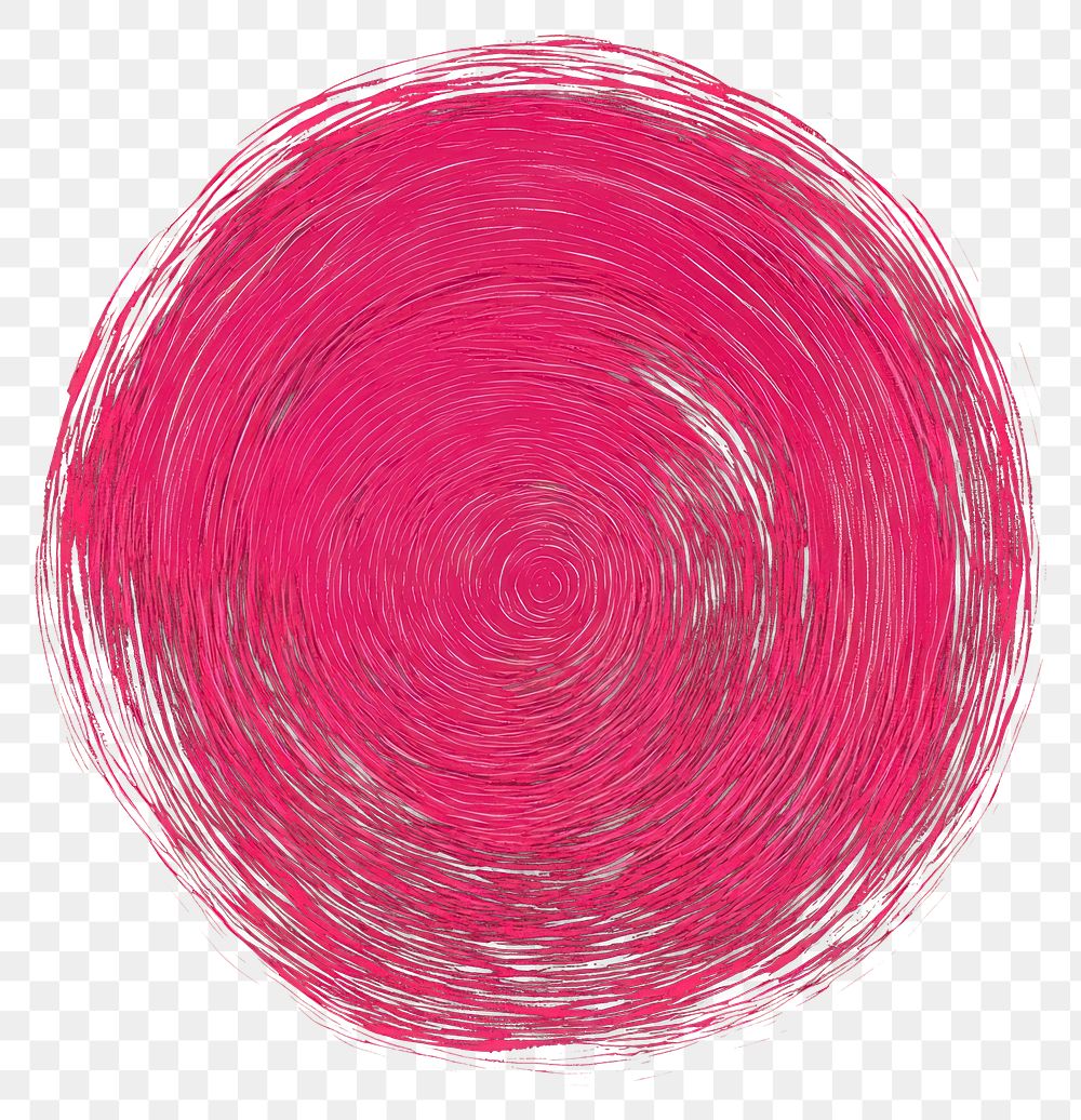 PNG A pink circle illustration pattern vibrant.