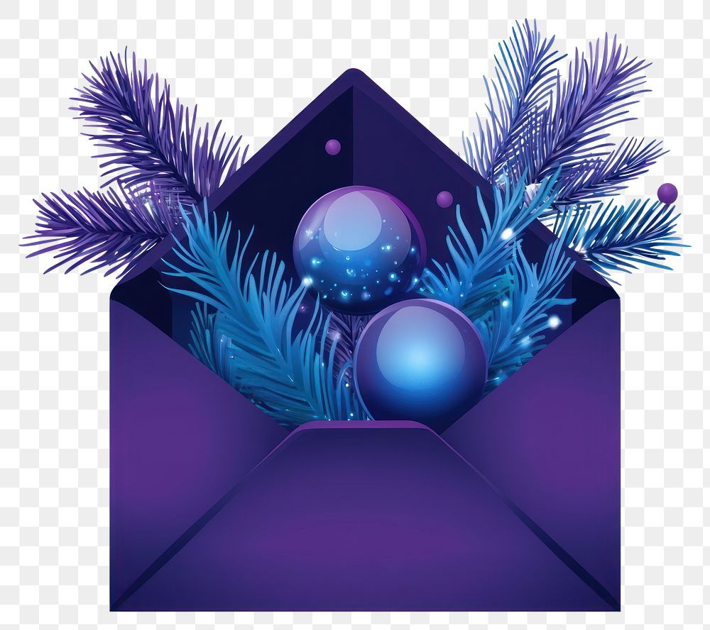 PNG Envelope purple illustration decorations.