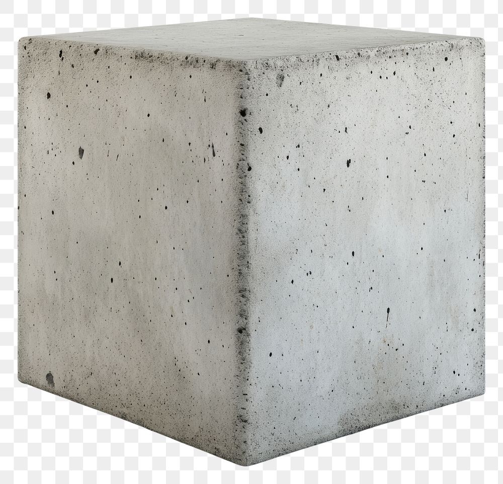 PNG Cube concrete contemporary construction.