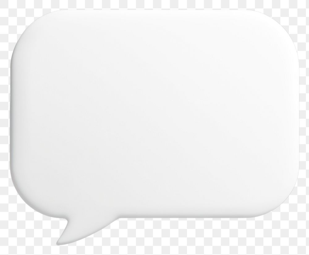 PNG White speech bubble art communication illustration.