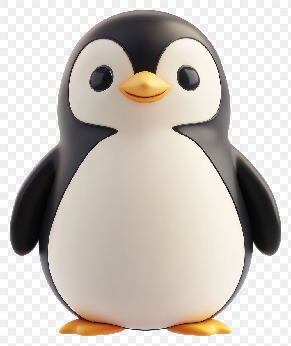 PNG Penguin illustration animal cute.