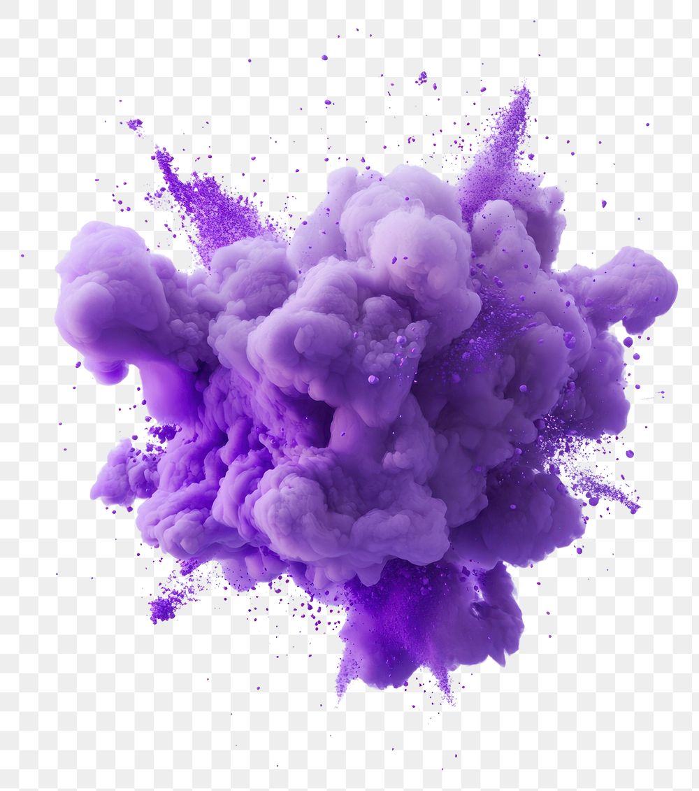 PNG Purple explosion illustration abstract.