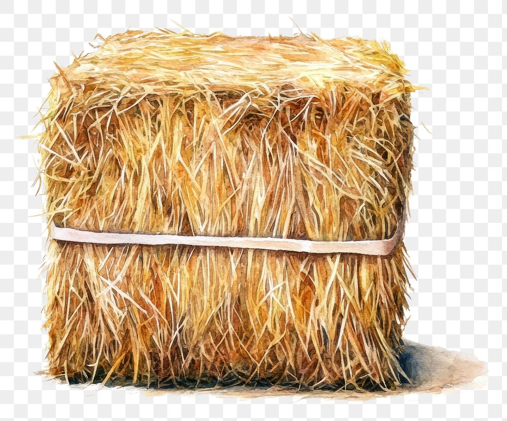 PNG Hay Bale hay illustration texture.