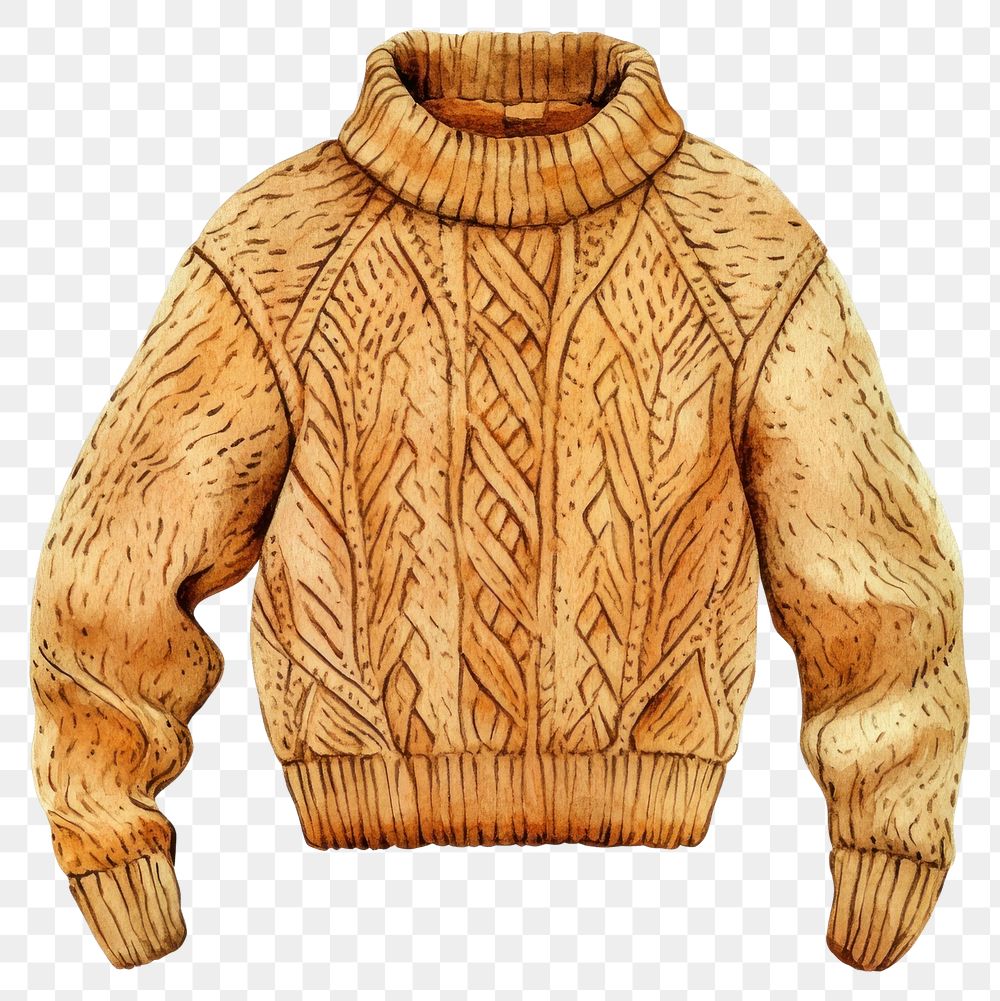 PNG Sweater sweater illustration clothing.